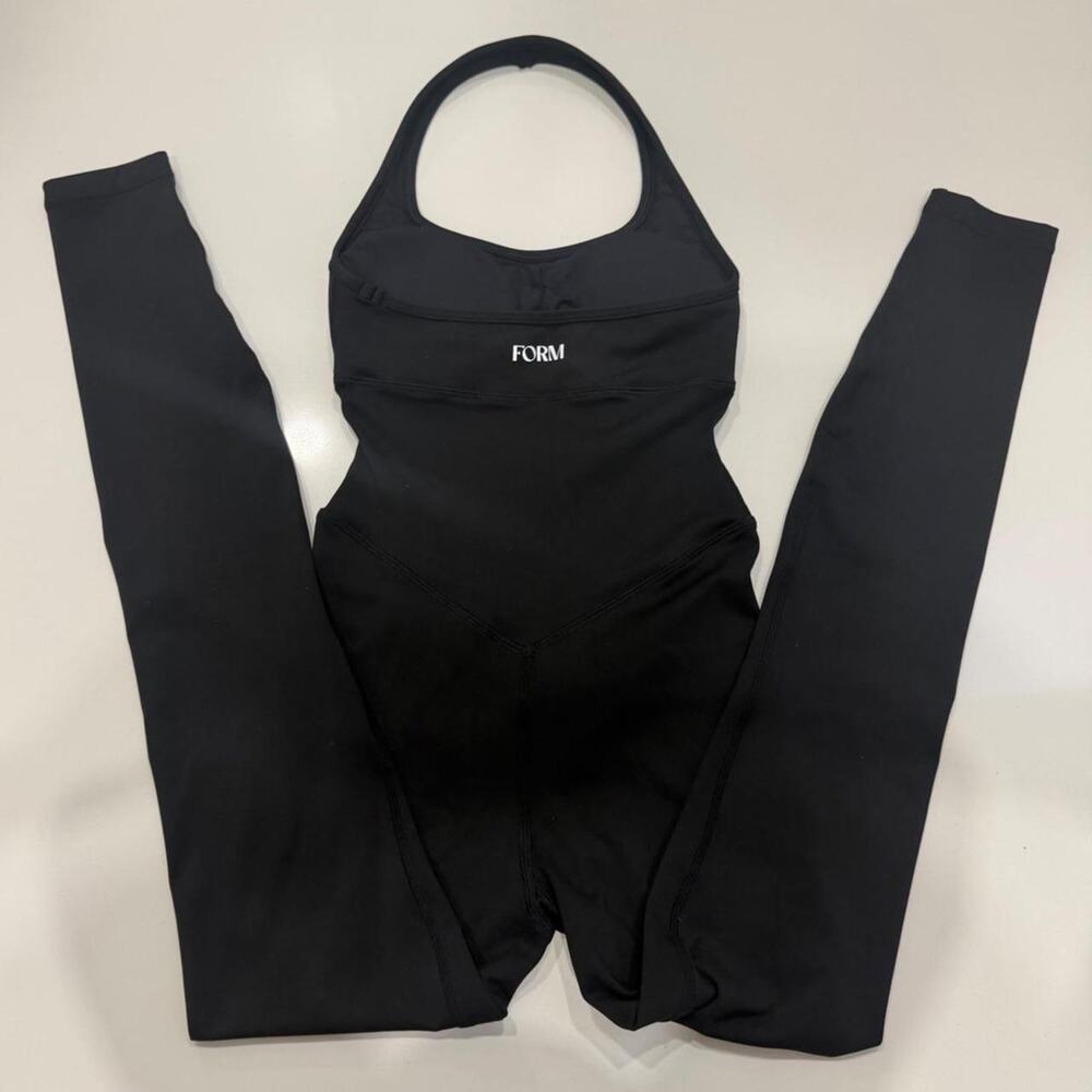 Form onesie halter neck bodysuit